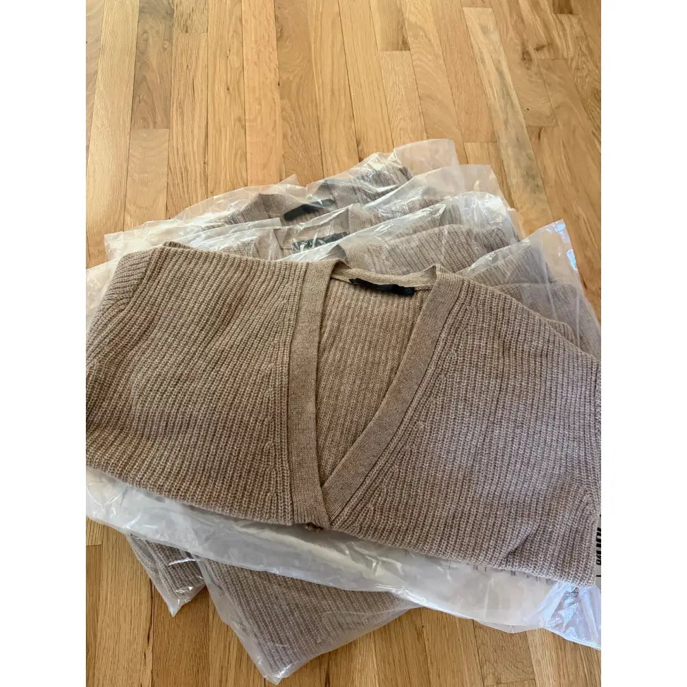 Jenni Kayne Cropped Cashmere Cocoon Cardigan - Tops
