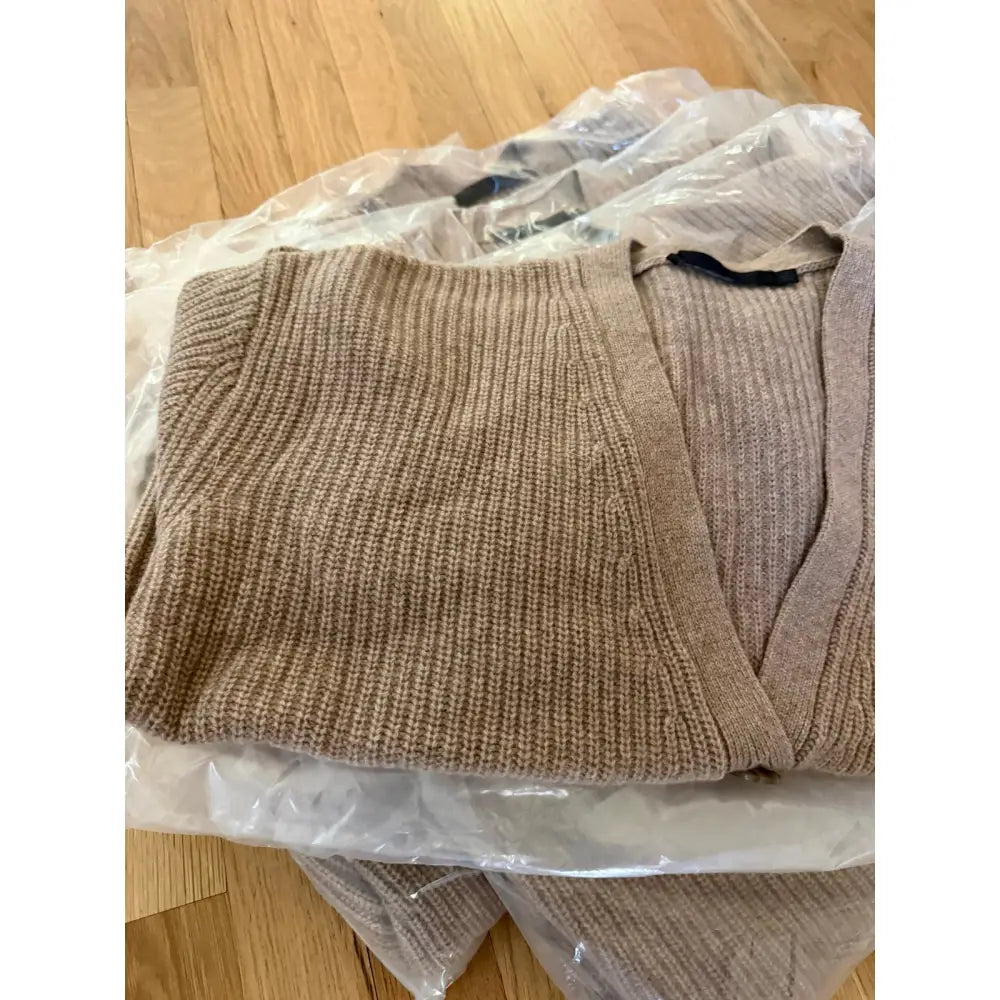 Jenni Kayne Cropped Cashmere Cocoon Cardigan - Tops