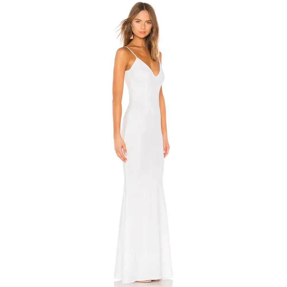 Katie May Bambi Gown in Ivory - Dresses
