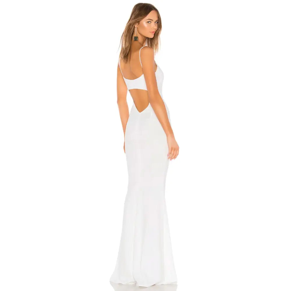 Katie May Bambi Gown in Ivory - Dresses