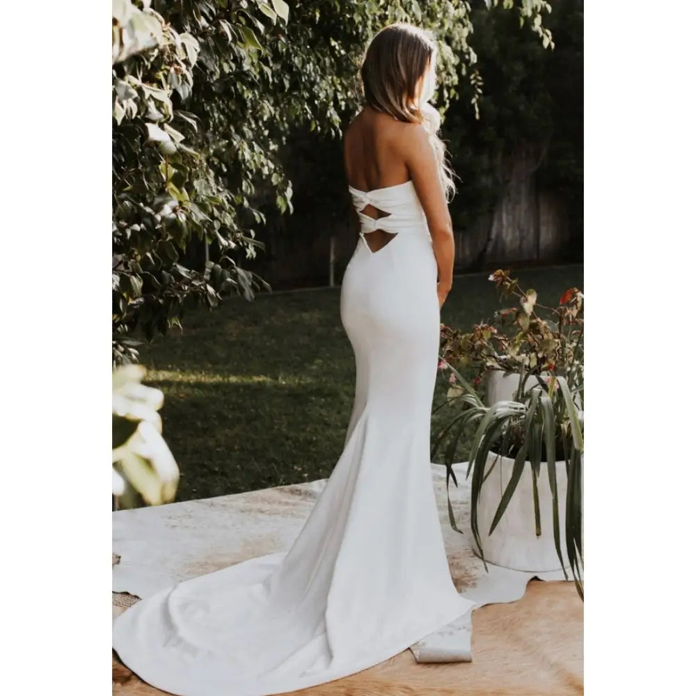 Katie May X NOEL AND JEAN Divinity Gown in Ivory - Dress