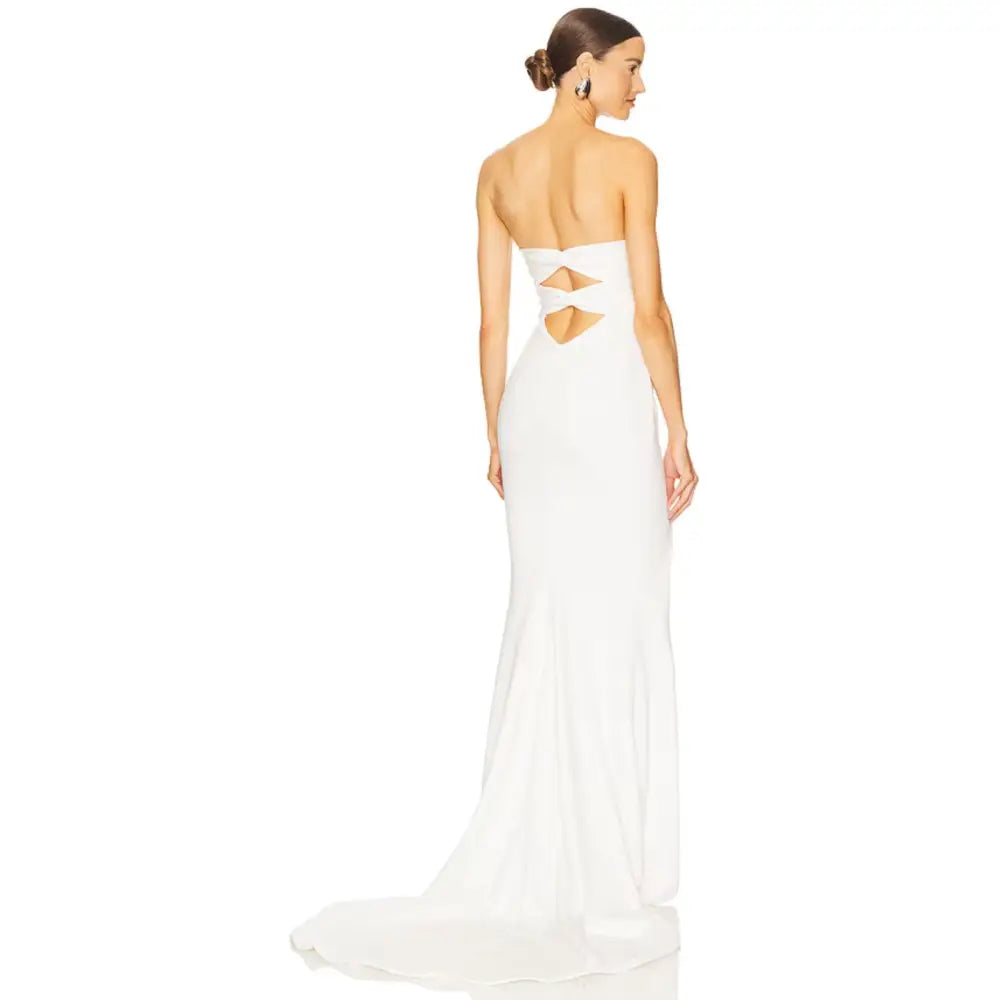Katie May X NOEL AND JEAN Divinity Gown in Ivory - S - Dress