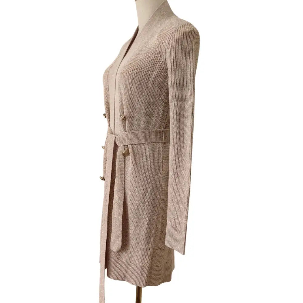 L’Agence Noe Double Breasted Cardigan Pecan Tops