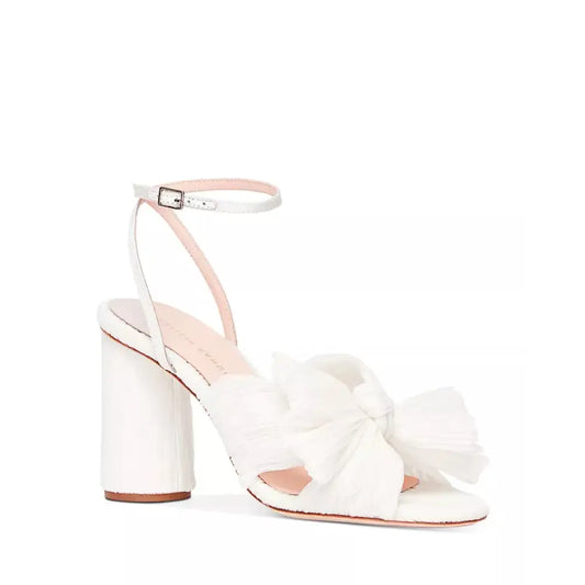 Loeffler Randall Women’s Camellia Bow High Heel Sandals Peal - 9.5