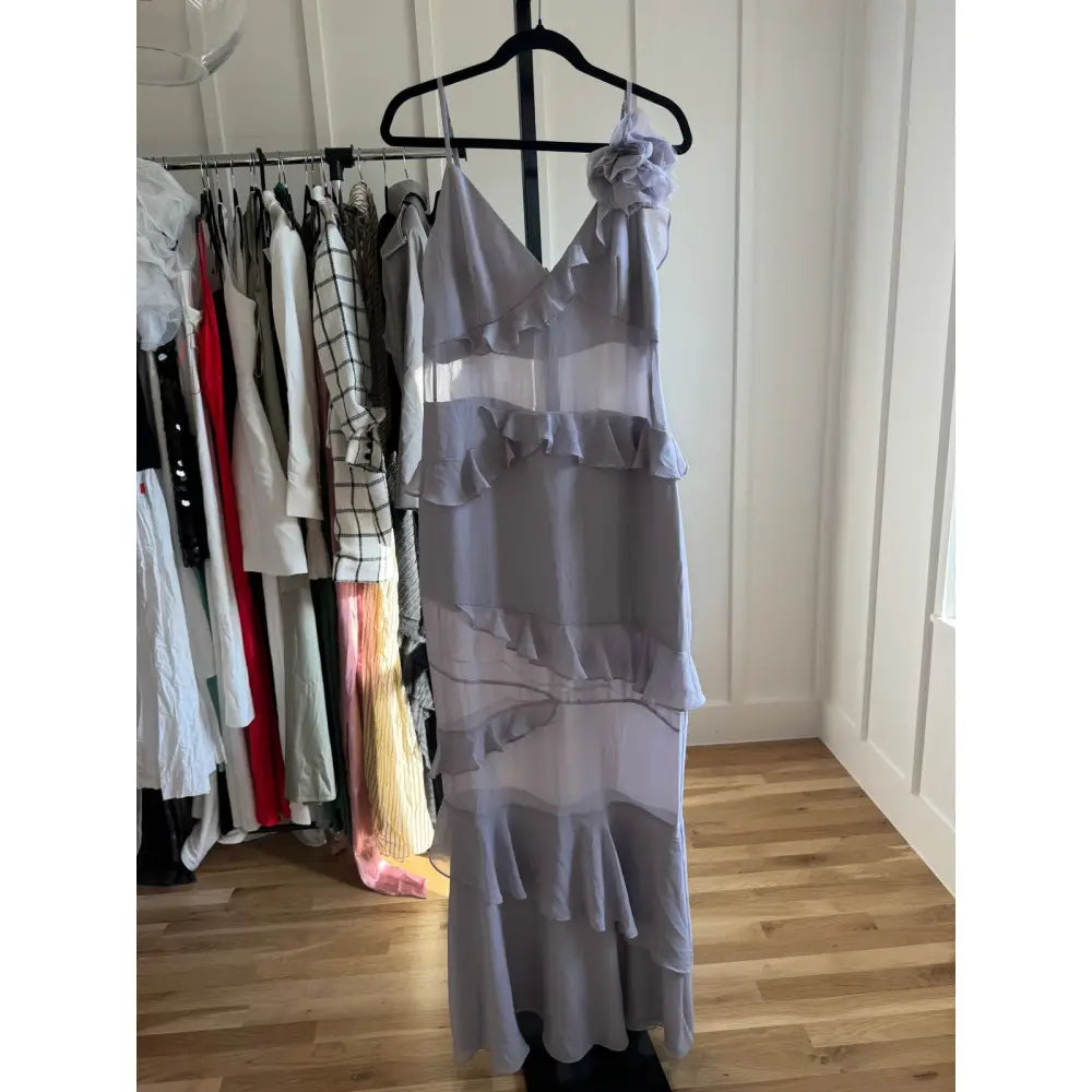 Lovers and Friends Wisteria Gown in Periwinkle Purple - Dress