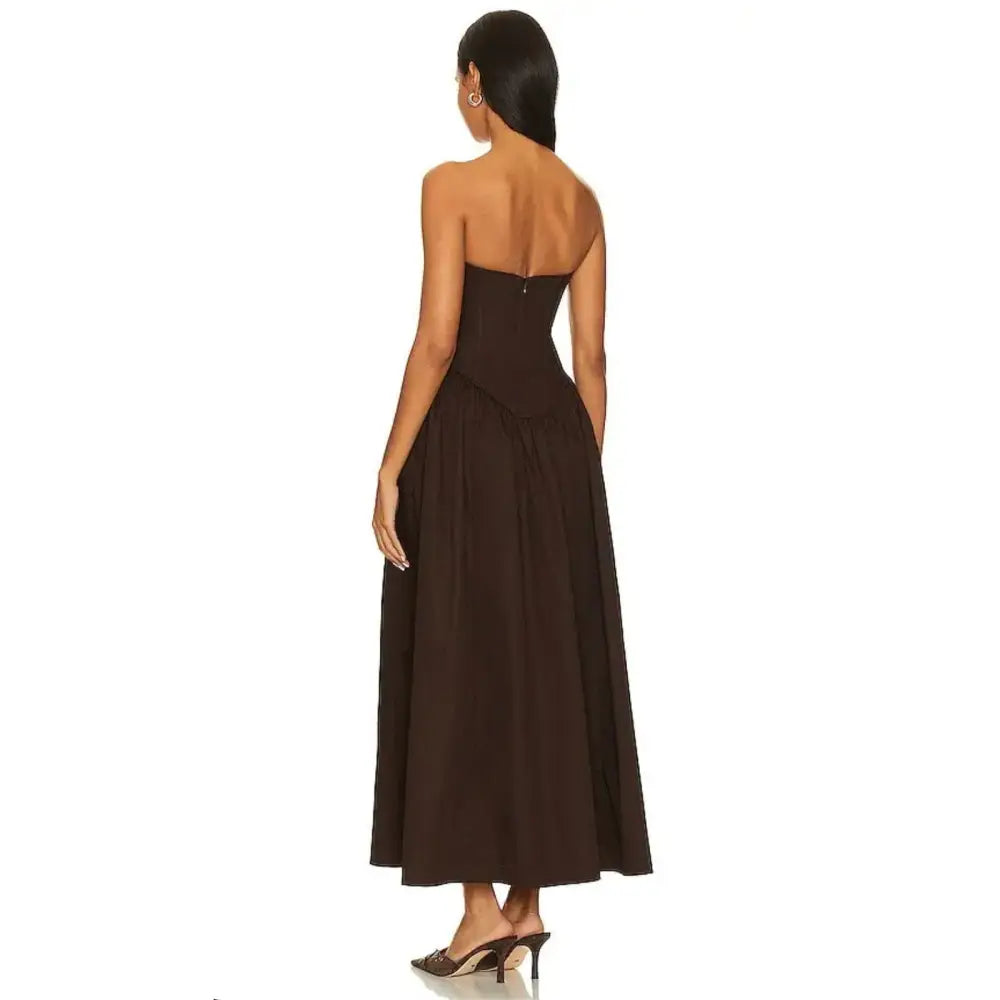 LPA Giana Maxi Dress Cacao - Dress