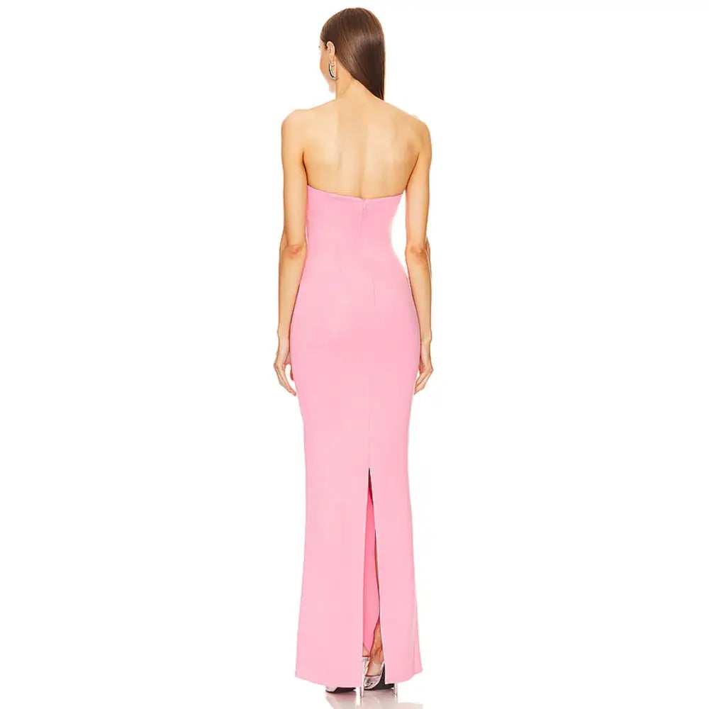 Michael Costello x REVOLVE Briggs Gown in Pink - Dress