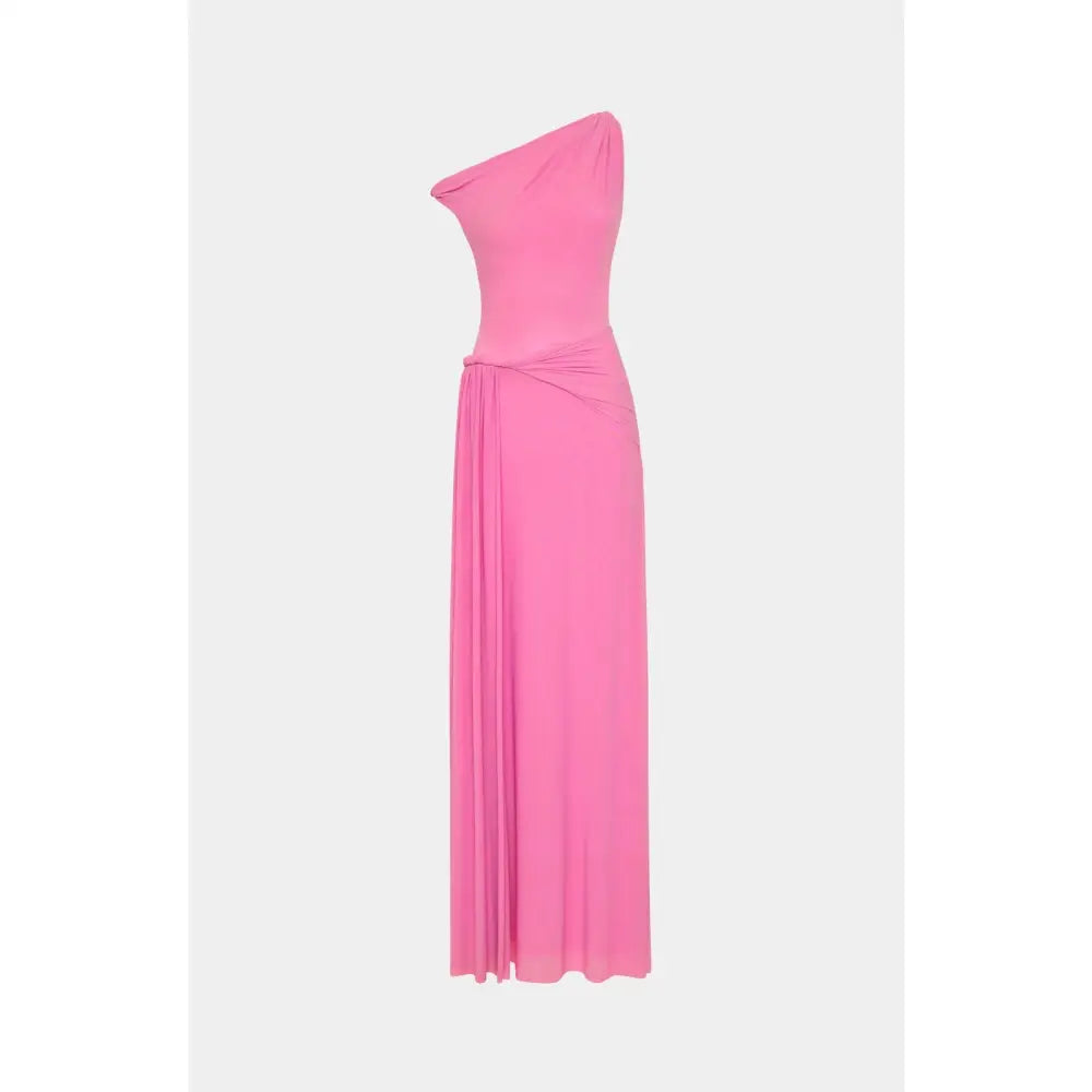 Misha THE ’SISAL’ MESH DRESS Orchid Pink - Dress