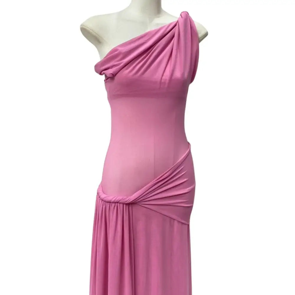 Misha THE ’SISAL’ MESH DRESS Orchid Pink - Dress