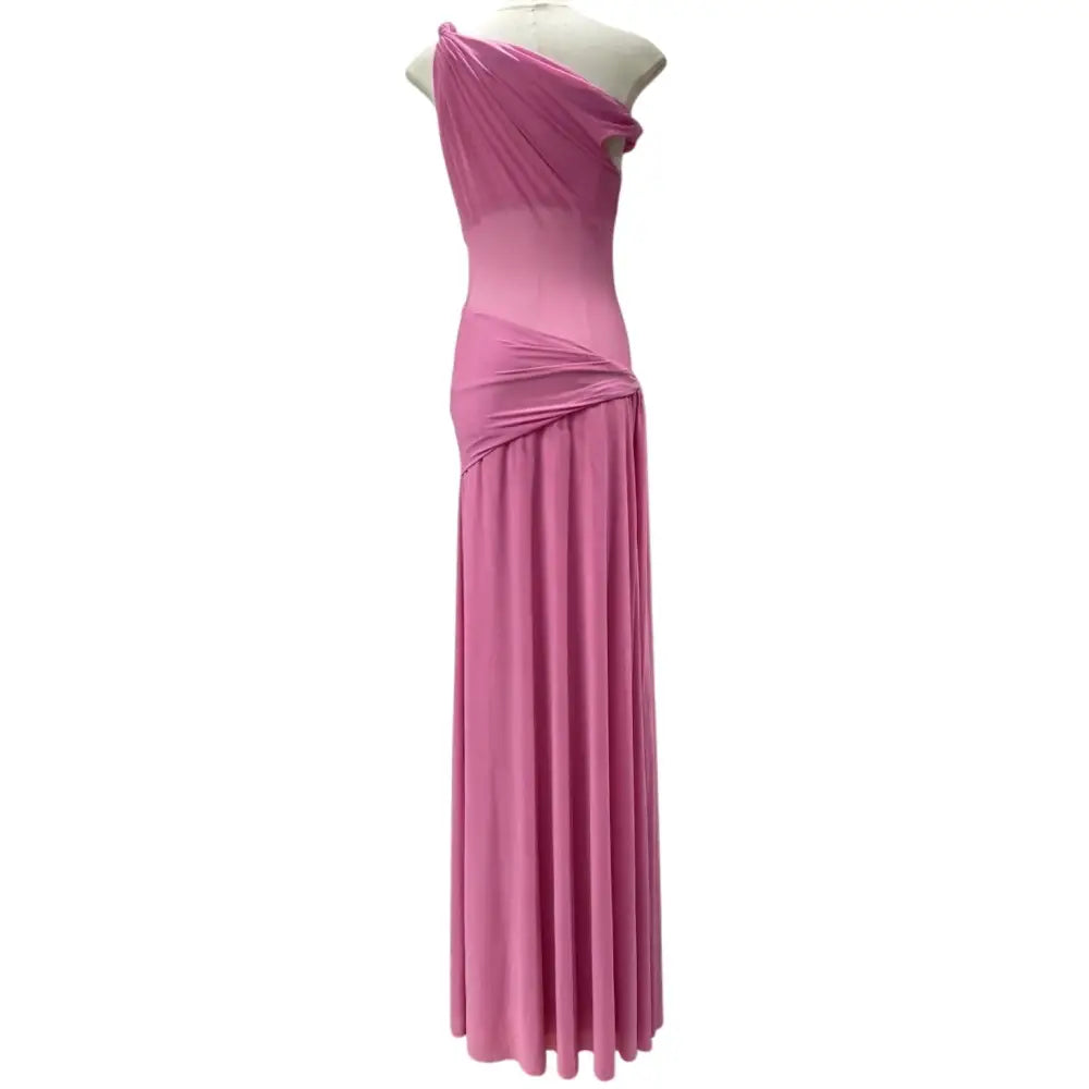 Misha THE ’SISAL’ MESH DRESS Orchid Pink - Dress