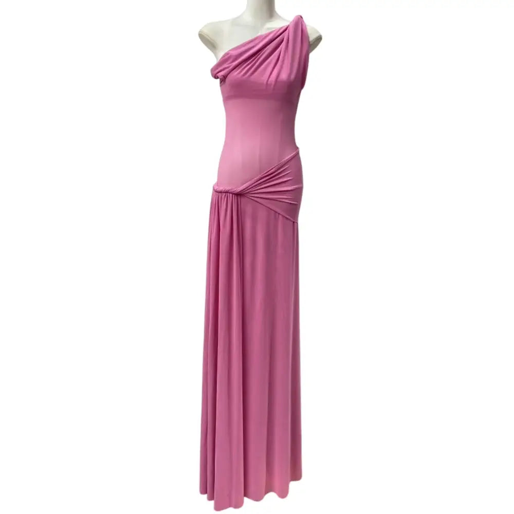 Misha THE ’SISAL’ MESH DRESS Orchid Pink - Dress