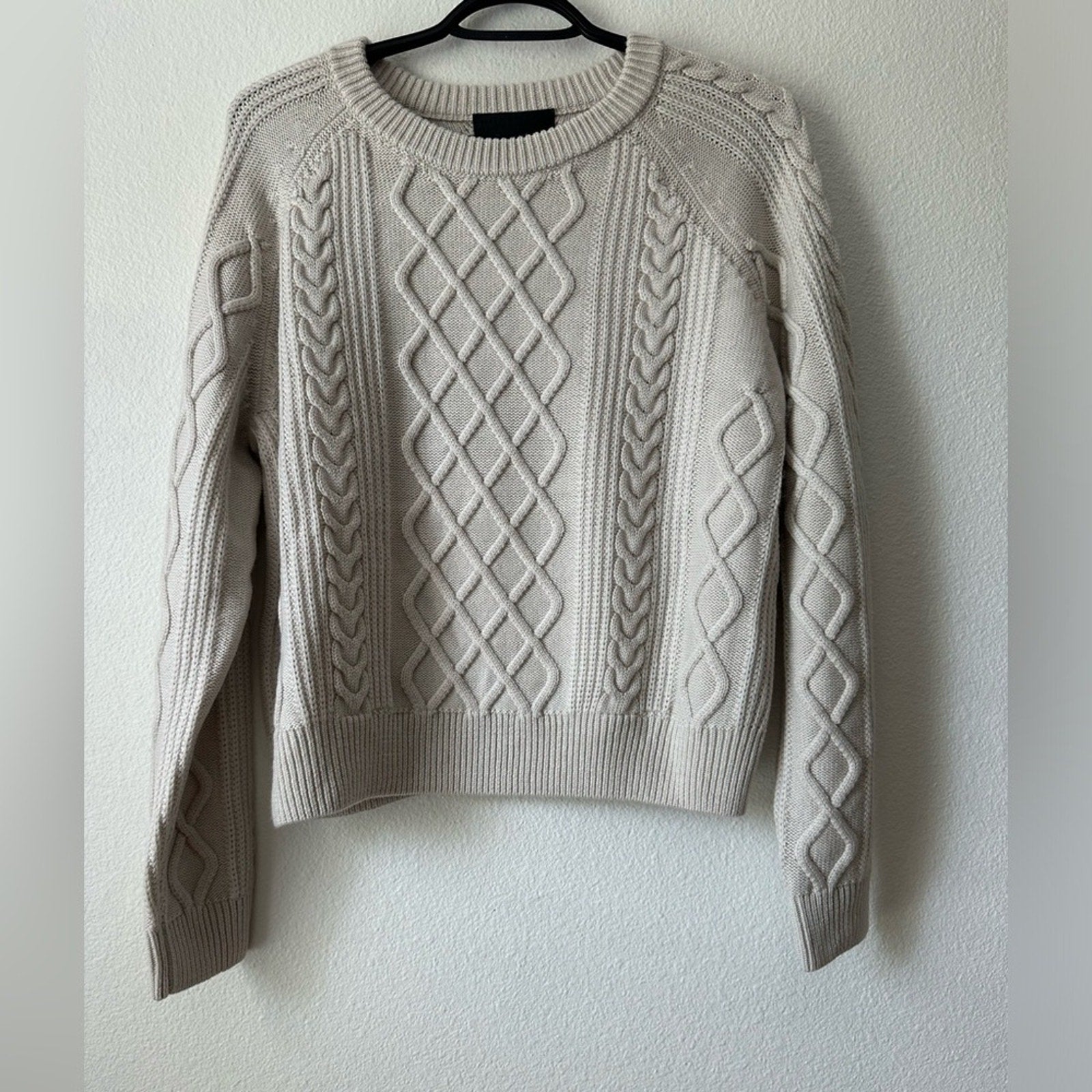 NILI LOTAN Coras Wool Cable - Knit Sweater - Nili Lotan Bernardi Collective