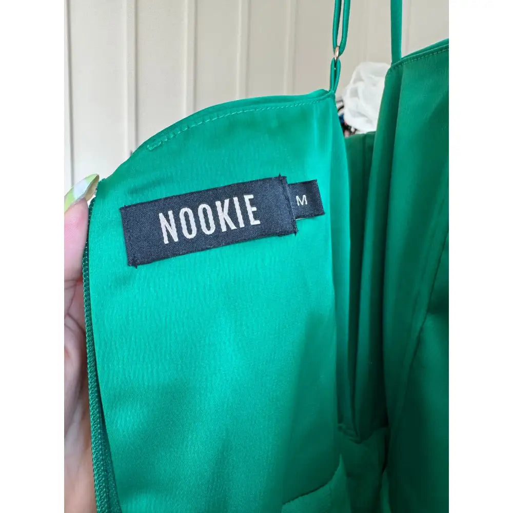 Nookie Pallisade Midi Dress in Jade - Dresses