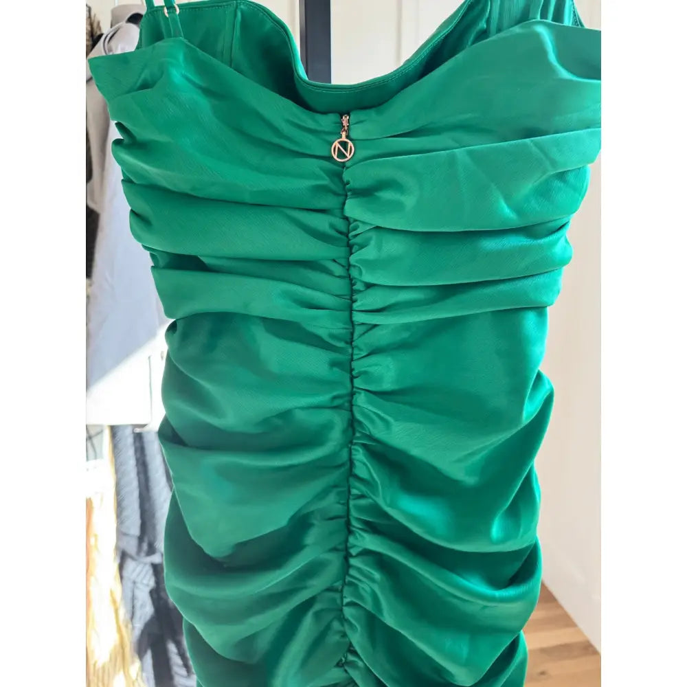 Nookie Pallisade Midi Dress in Jade - Dresses