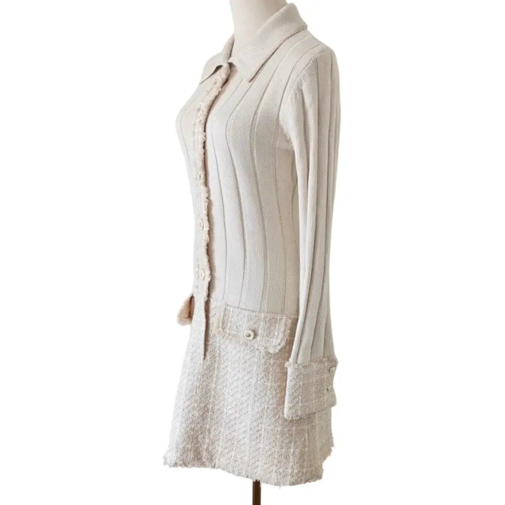 Ramy Brook Ellen Lurex Tweed Collared Mini Dress - Dress