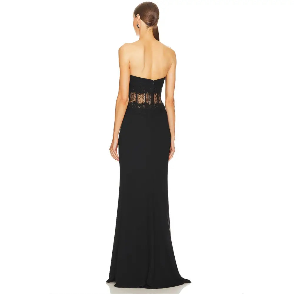 RASARIO Corset Maxi Dress