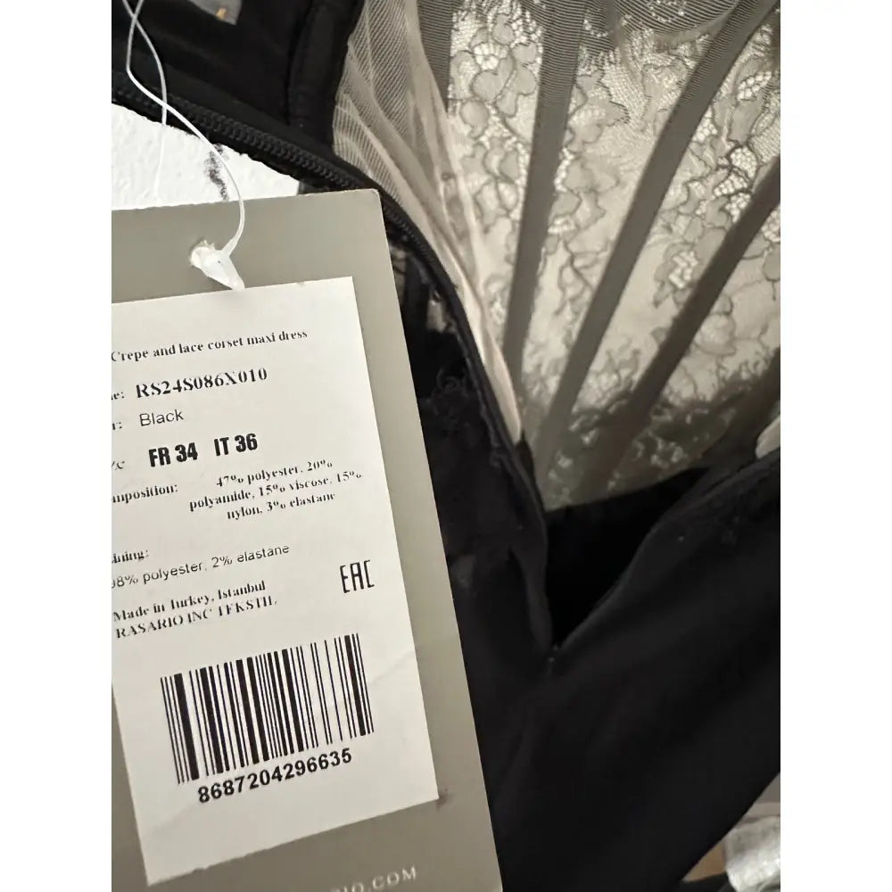 RASARIO Corset Maxi Dress