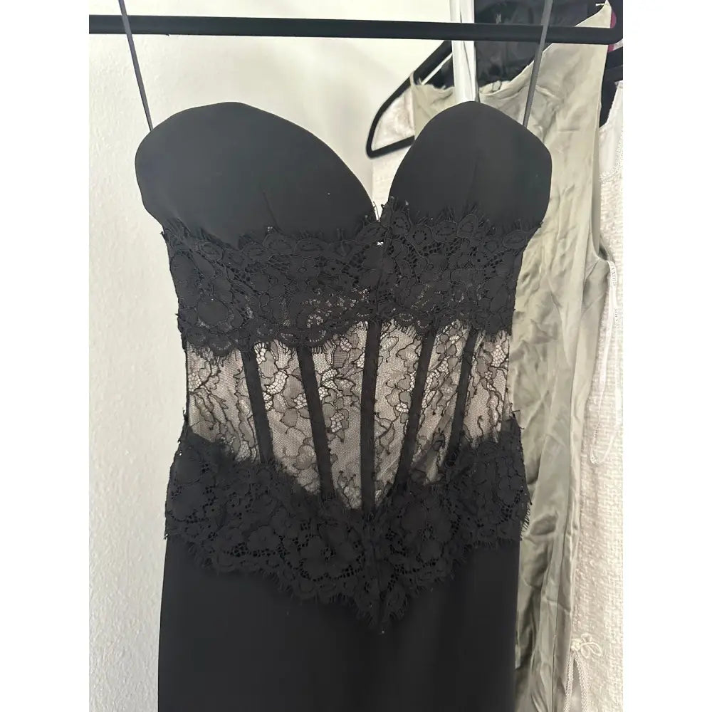 RASARIO Corset Maxi Dress