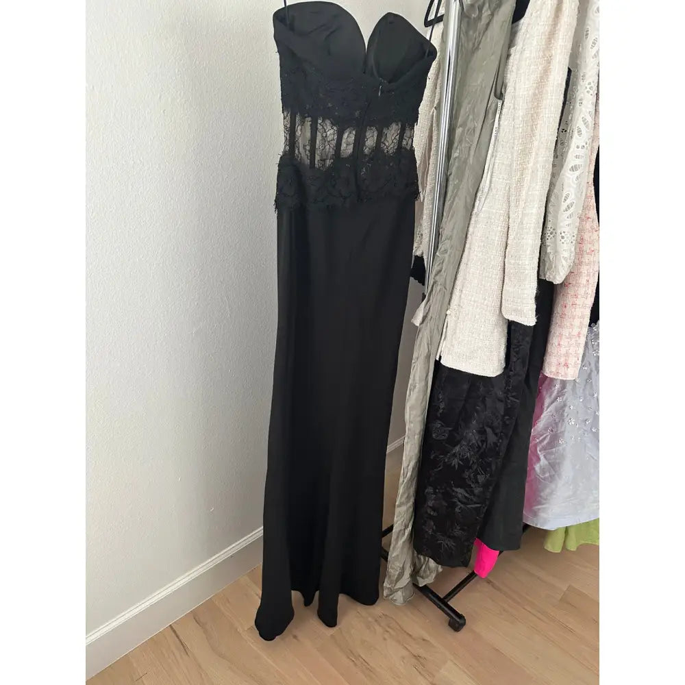 RASARIO Corset Maxi Dress