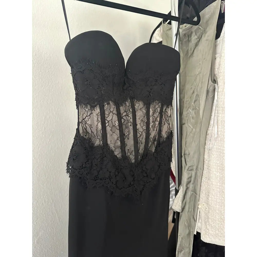 RASARIO Corset Maxi Dress