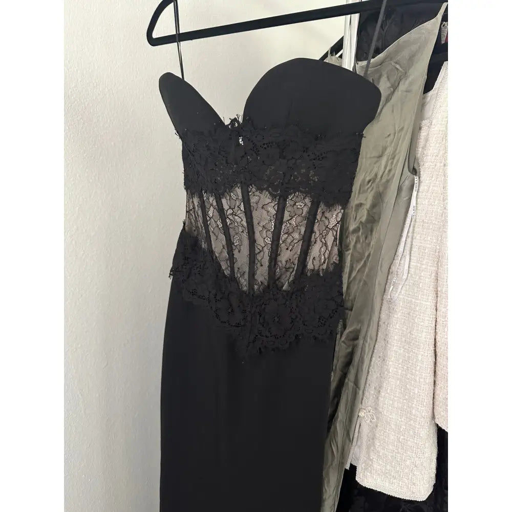 RASARIO Corset Maxi Dress