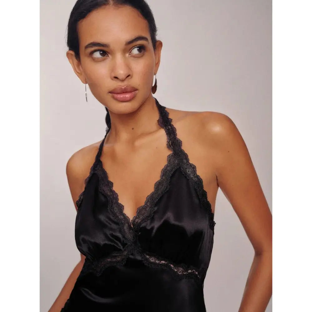 Reformation Nora Silk Maxi Dress - Dress
