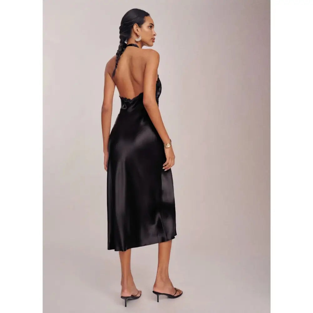 Reformation Nora Silk Maxi Dress - Dress
