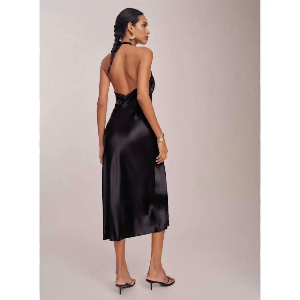 Reformation Nora Silk Maxi Dress - Dress