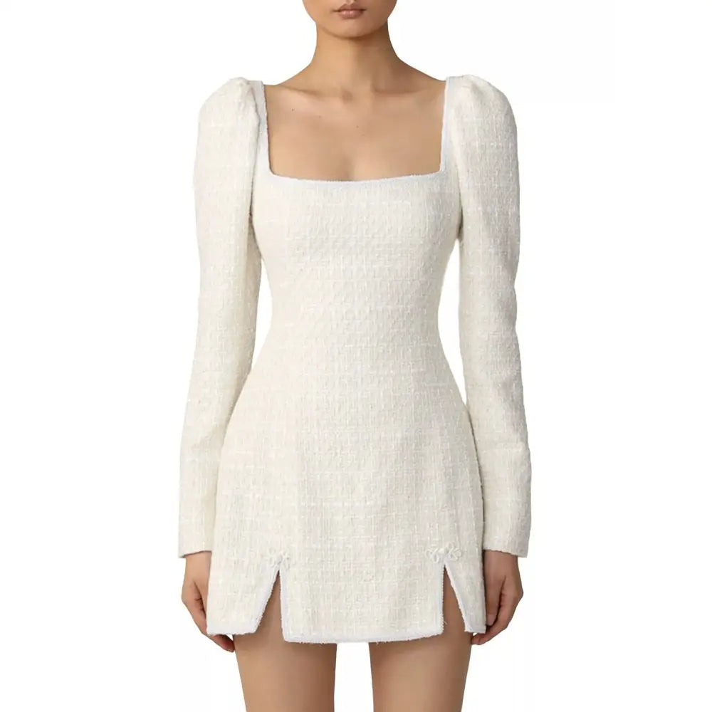 SAU LEE Jenna Tweed Dress - 4 - Dress