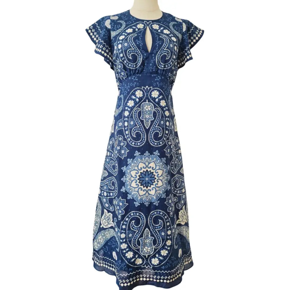 Sea Emelina Print Midi Dress - Dress