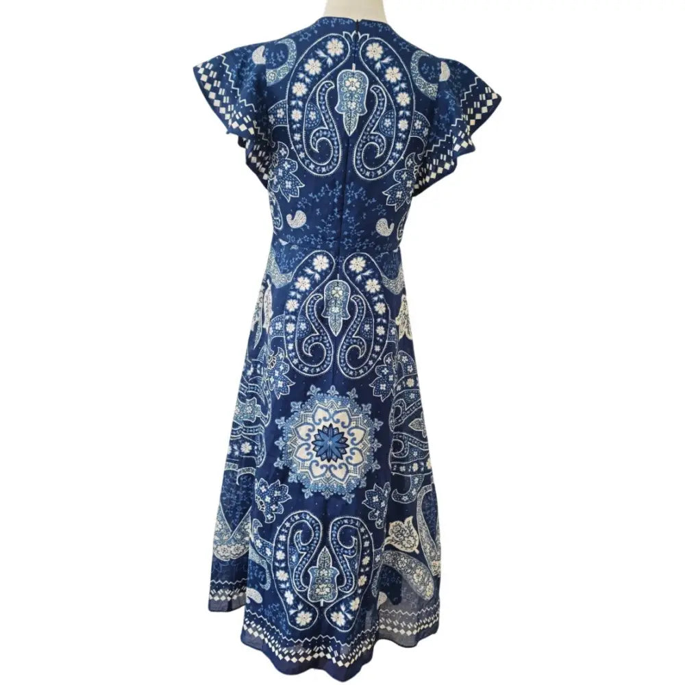 Sea Emelina Print Midi Dress - Dress