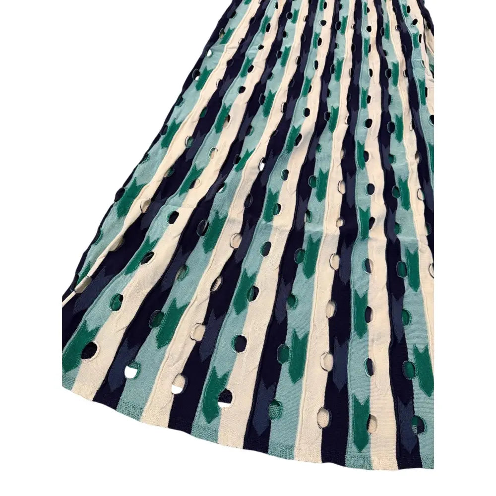 SIMKHAI Christina Knit Twist-Front Midi Dress - Dress