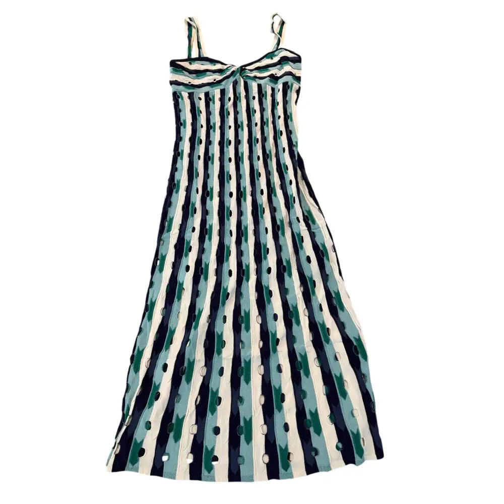 SIMKHAI Christina Knit Twist-Front Midi Dress - Dress