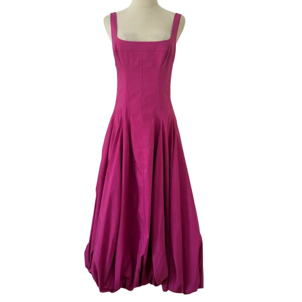 Simkhai HALLY COTTON BUBBLE MIDI DRESS - 2 - Dress