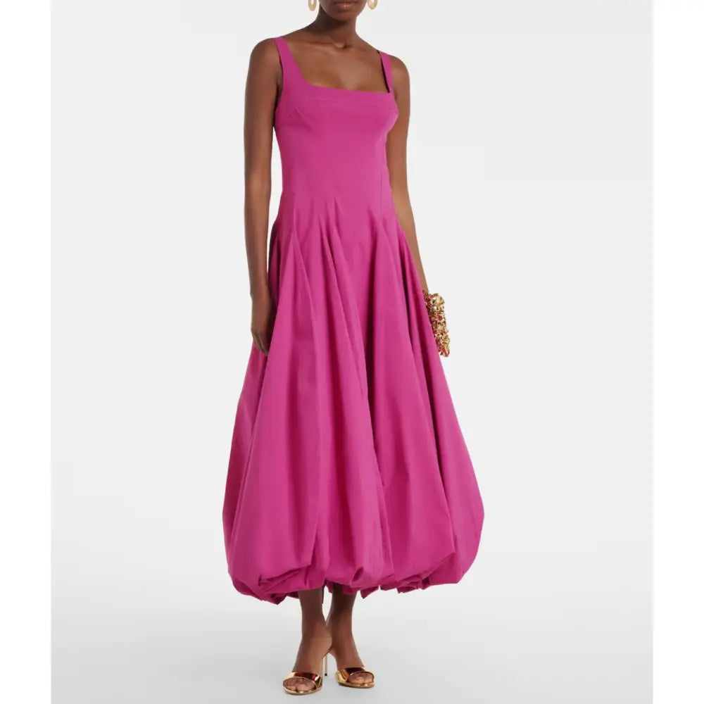 Simkhai HALLY COTTON BUBBLE MIDI DRESS - 2 - Dress