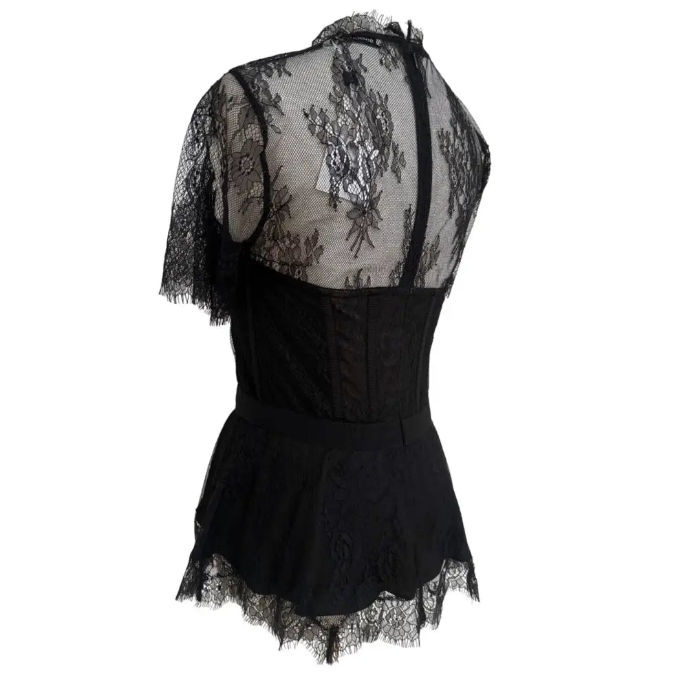 SIMKHAI Kehlani Lace Bustier Top - Tops