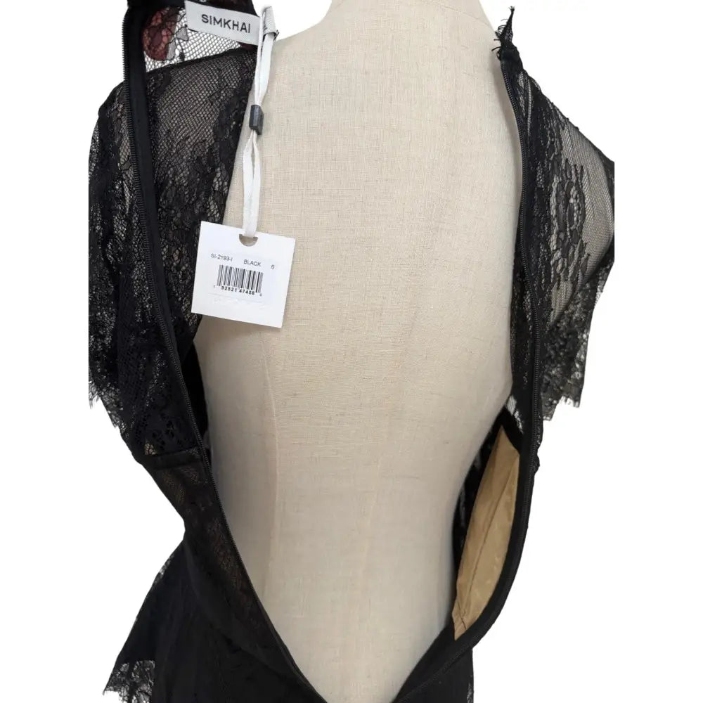 SIMKHAI Kehlani Lace Bustier Top - Tops