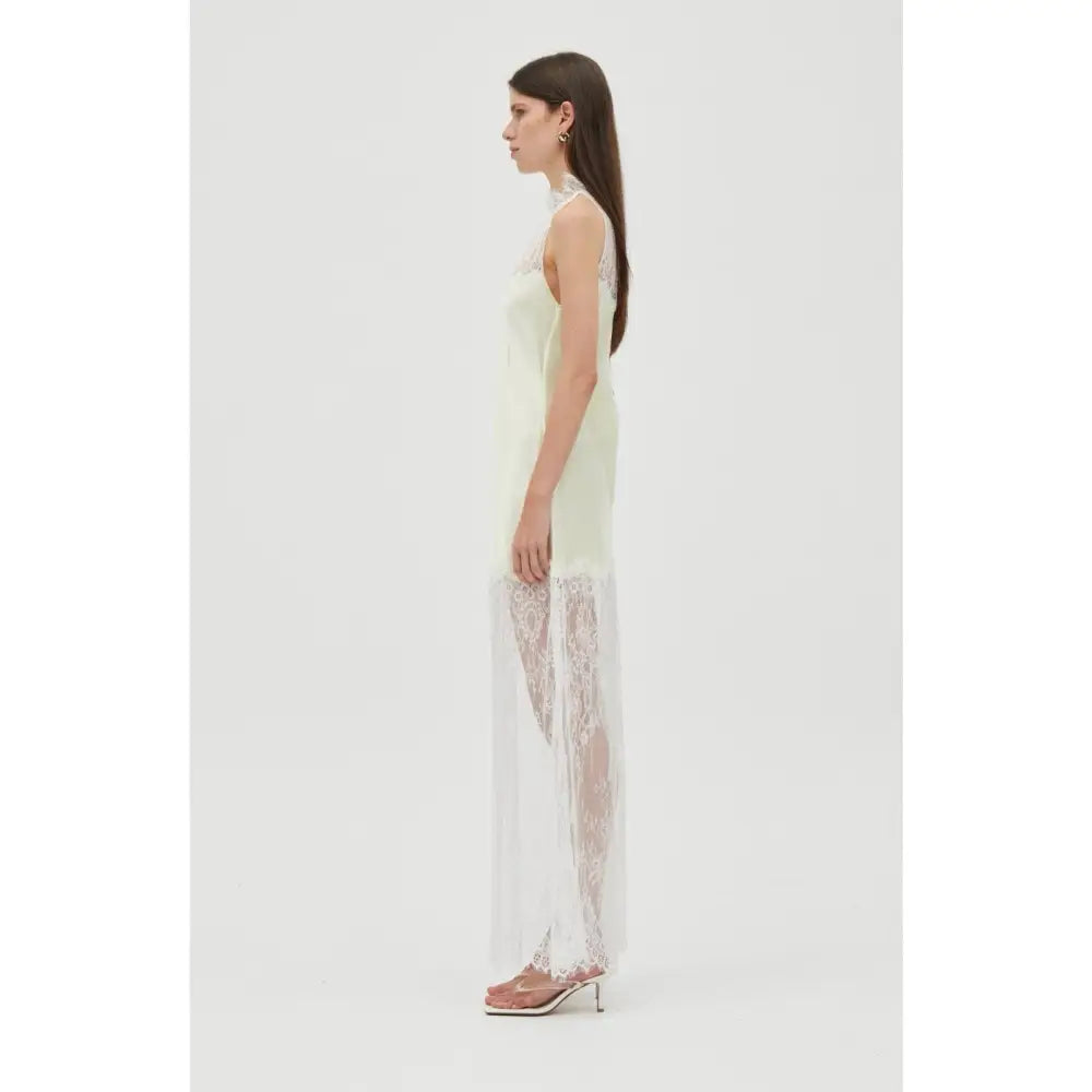 THIRD FORM Poetry High-Neck Lace Dress - Dress