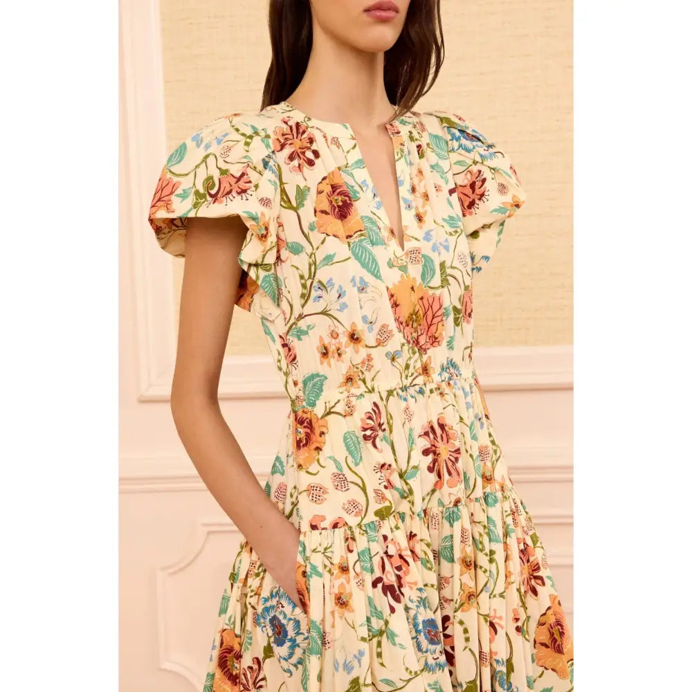 Ulla Johnson Marin Cotton Midi Dress Abalone - Dress