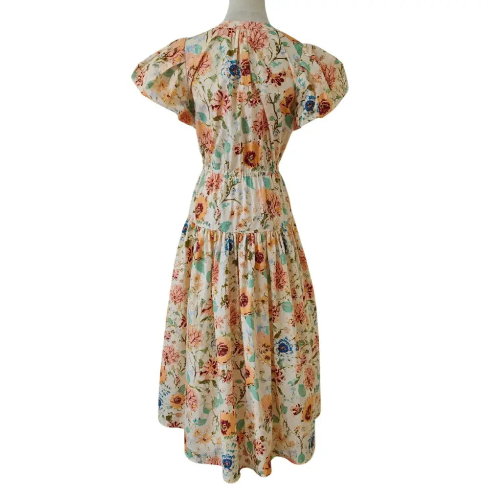 Ulla Johnson Marin Cotton Midi Dress Abalone - Dress