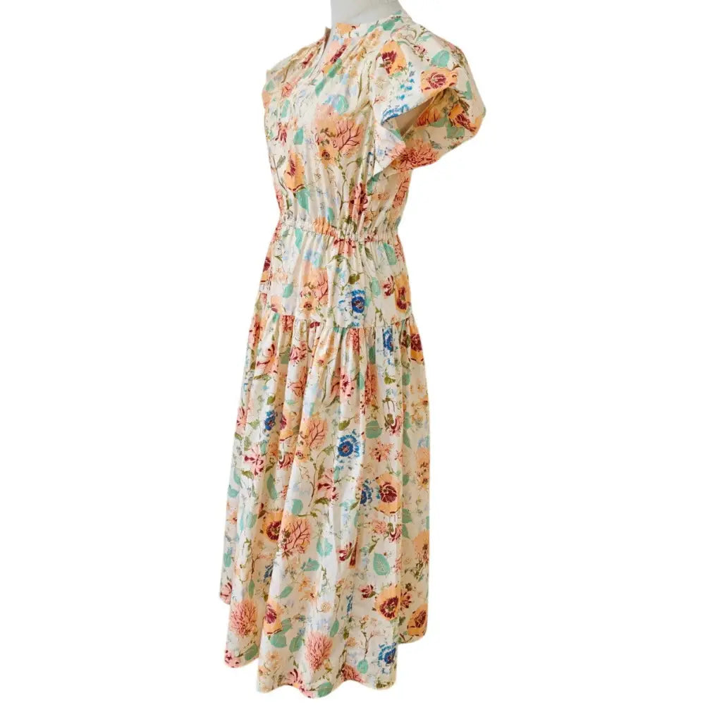 Ulla Johnson Marin Cotton Midi Dress Abalone - Dress