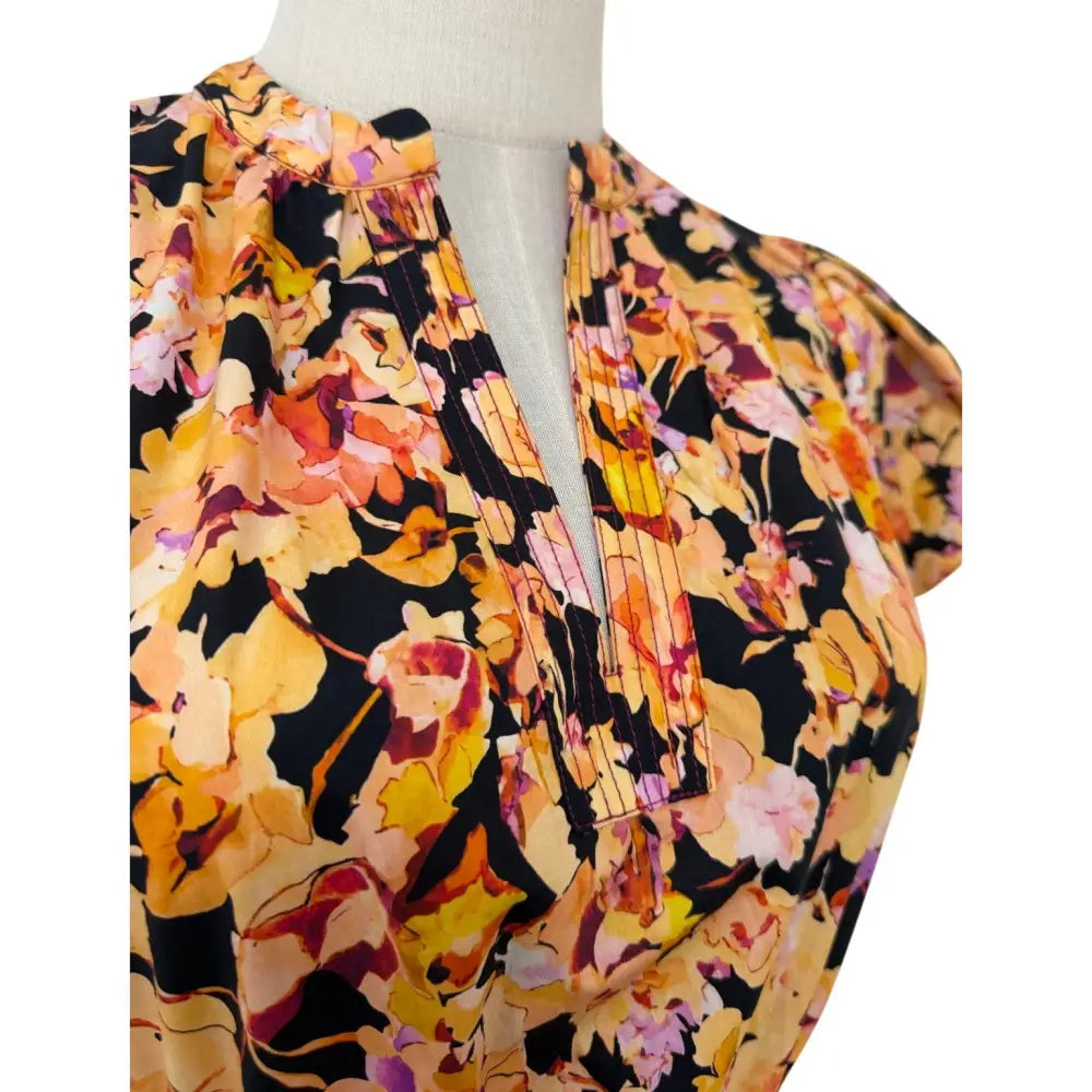 Ulla Johnson Marin Cotton Midi Dress Night Bloom - Dress