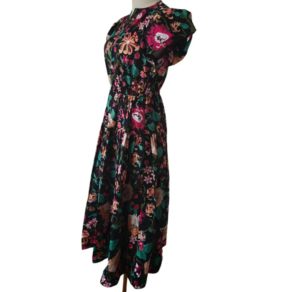 Ulla Johnson Marin floral cotton poplin midi dress - Dress