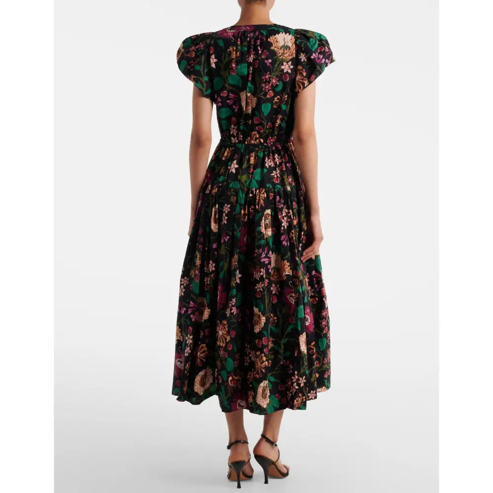 Ulla Johnson Marin floral cotton poplin midi dress - Dress