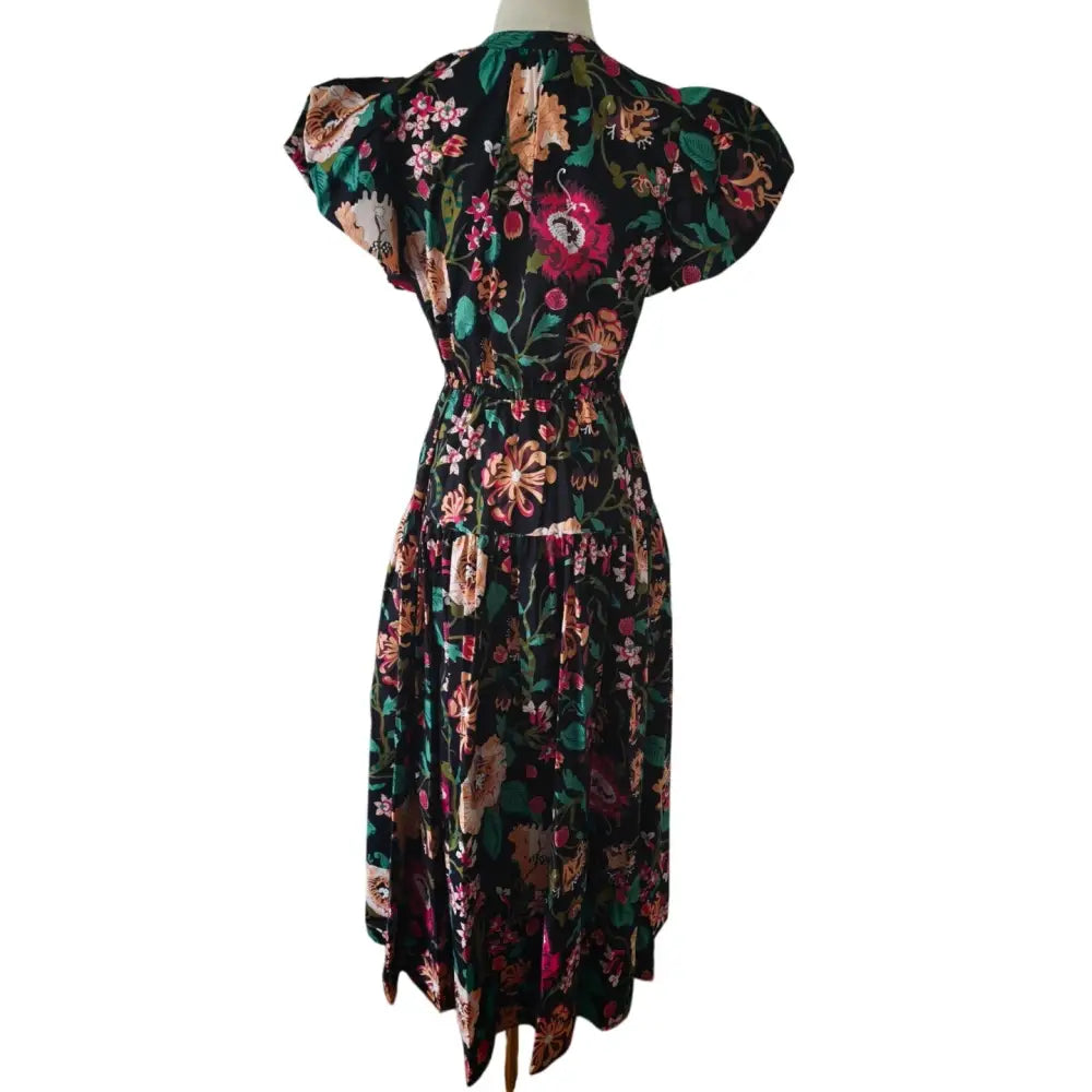 Ulla Johnson Marin floral cotton poplin midi dress - Dress