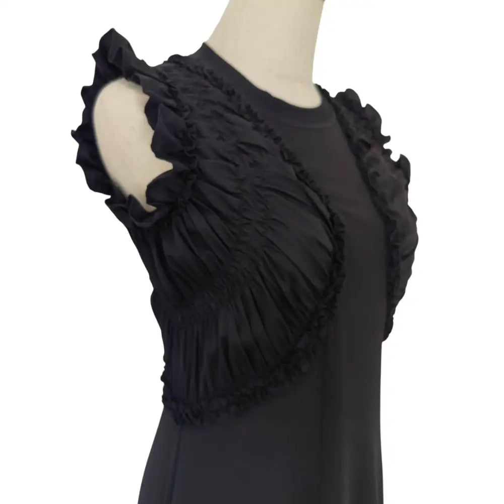 Ulla Johnson Shiva Sleeveless Ruffled Midi Dress - Dress