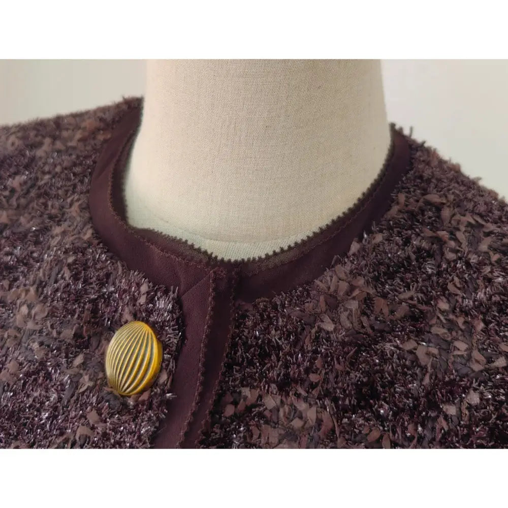 Veronica Beard Audrina Metallic Tweed Jacket Jacket