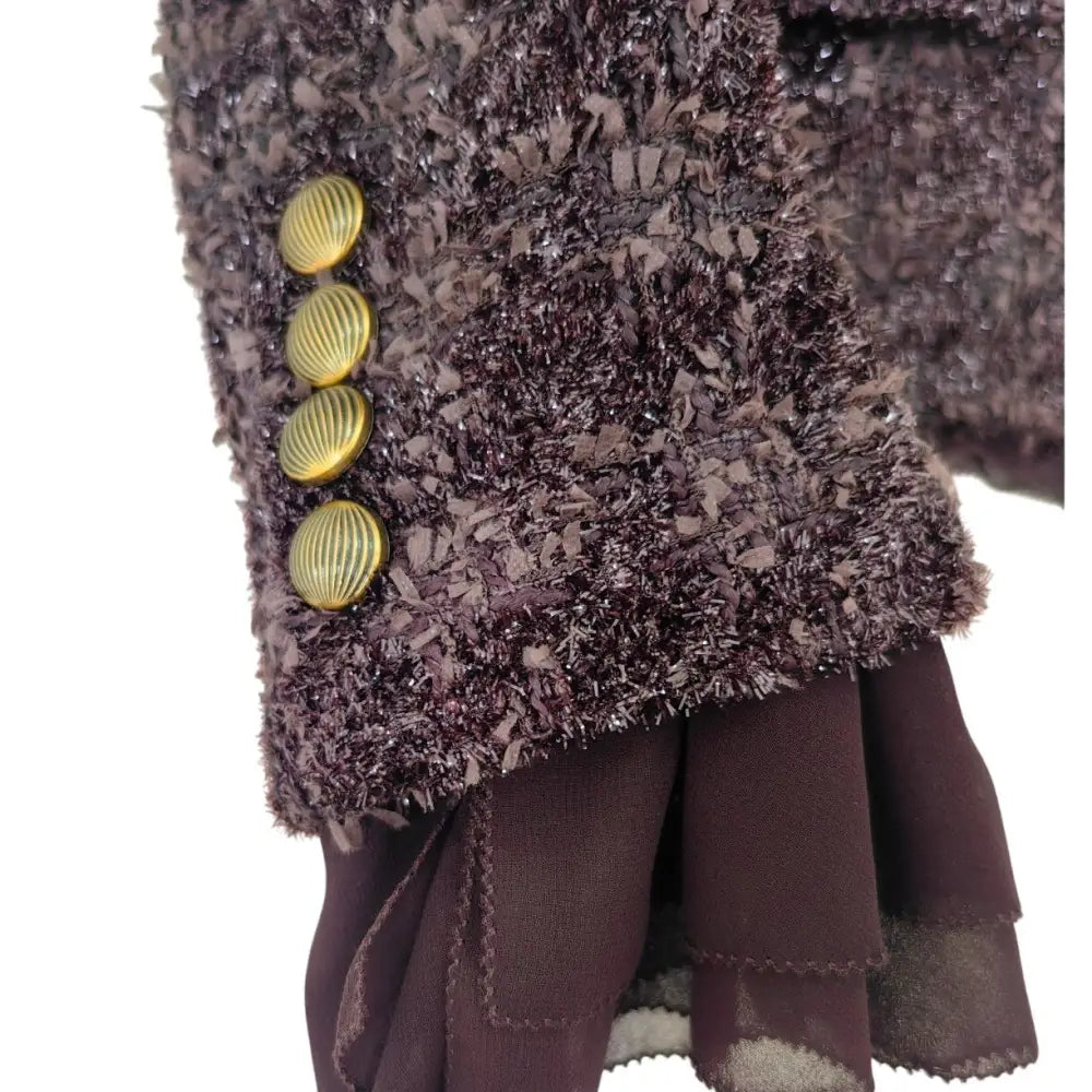 Veronica Beard Audrina Metallic Tweed Jacket Jacket