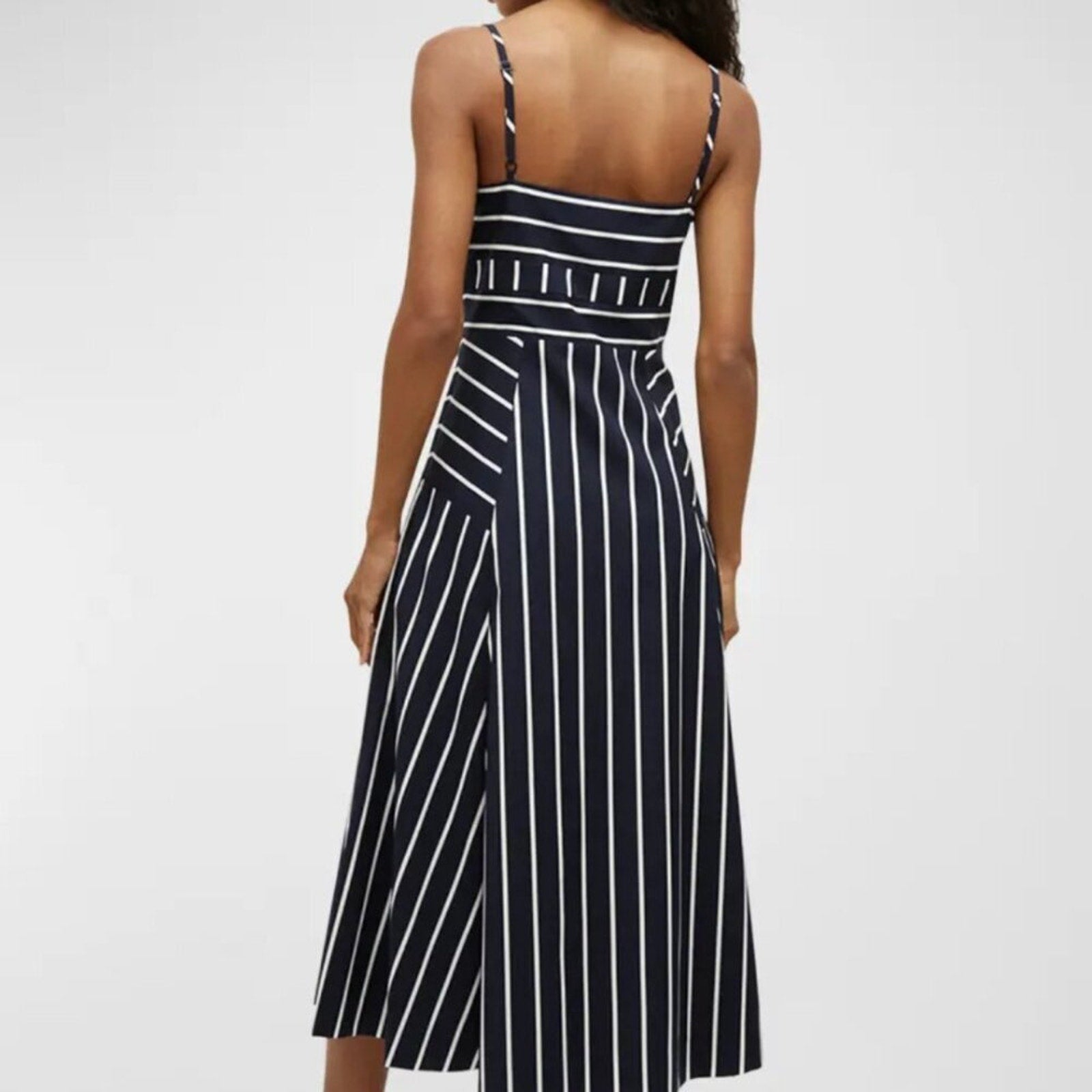 Veronica Beard Blige Stripe A - Line Midi Dress Size US 6 - Veronica Beard Bernardi Collective