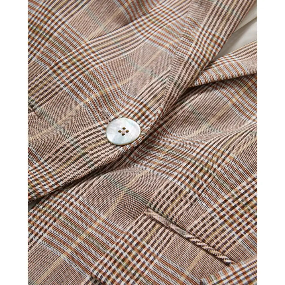 Veronica Beard Clayton Plaid Dickey Jacket